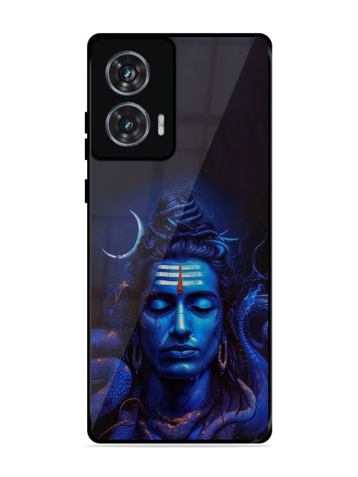 Mystic Mahadev Glossy Soft Edge Case for Motorola Moto Edge 50 Fusion (5G) Chachhi