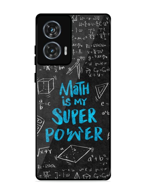 Math Magic Glossy Soft Edge Case for Motorola Moto Edge 50 Fusion (5G) Chachhi