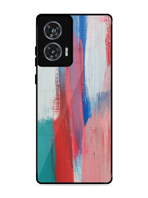 Colorful Chaos Glossy Soft Edge Case for Motorola Moto Edge 50 Fusion (5G) Chachhi