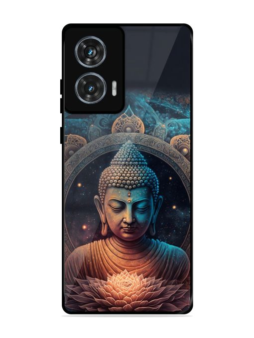 The Buddha Art Glossy Soft Edge Case for Motorola Moto Edge 50 Fusion (5G) Chachhi