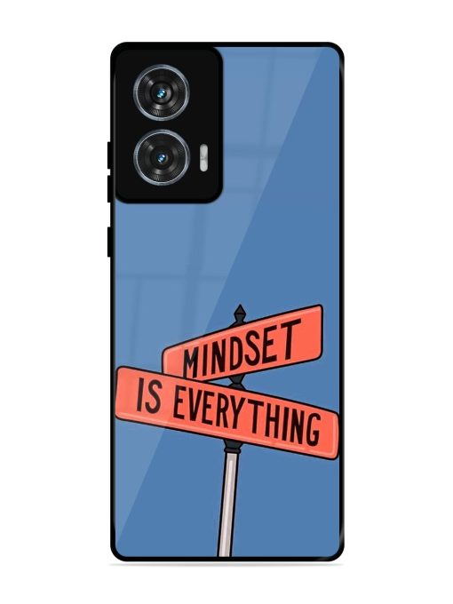 Mindset Matters Glossy Soft Edge Case for Motorola Moto Edge 50 Fusion (5G) Chachhi