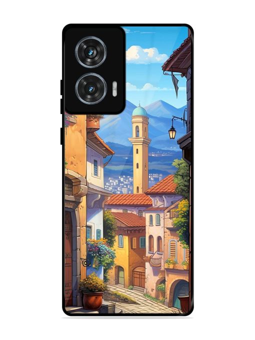 Tuscan Twilight Glossy Soft Edge Case for Motorola Moto Edge 50 Fusion (5G) Chachhi