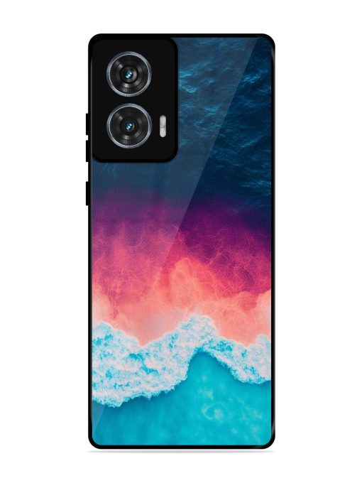 Where The Ocean Meets The Sky Glossy Soft Edge Case for Motorola Moto Edge 50 Fusion (5G) Chachhi