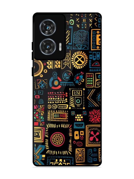 Tribal Tapestry Glossy Soft Edge Case for Motorola Moto Edge 50 Fusion (5G) Chachhi