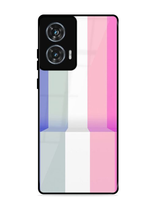 Pastel Palette Glossy Soft Edge Case for Motorola Moto Edge 50 Fusion (5G)