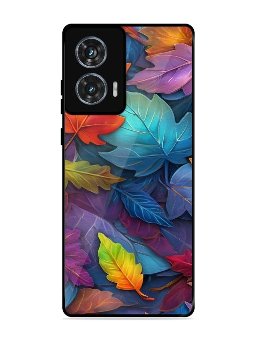 Autumn'S Embrace Glossy Soft Edge Case for Motorola Moto Edge 50 Fusion (5G) Chachhi