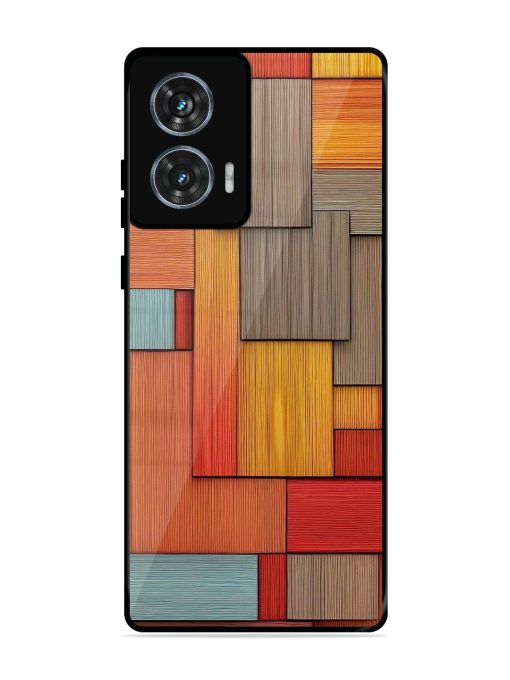 Woodsy Wonders Glossy Soft Edge Case for Motorola Moto Edge 50 Fusion (5G) Chachhi