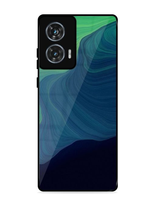 Oceanic Dreams Glossy Soft Edge Case for Motorola Moto Edge 50 Fusion (5G) Chachhi