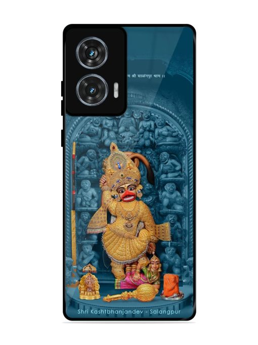 Divine Grace Of Shri Kashtabhanjandev Glossy Soft Edge Case for Motorola Moto Edge 50 Fusion (5G) Chachhi