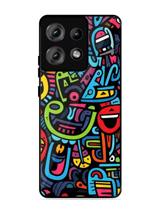 Doodlephoria Glossy Soft Edge Case for Motorola Moto Edge 50 Pro (5G) Chachhi