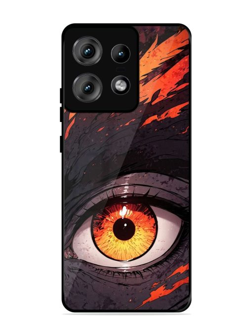 Inferno Gaze Glossy Soft Edge Case for Motorola Moto Edge 50 Pro (5G) Chachhi