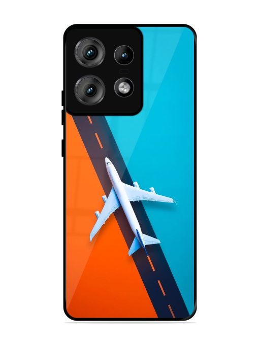 Skyward Bound Glossy Soft Edge Case for Motorola Moto Edge 50 Pro (5G) Chachhi