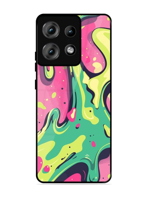 Gooey Grooves Glossy Soft Edge Case for Motorola Moto Edge 50 Pro (5G) Chachhi