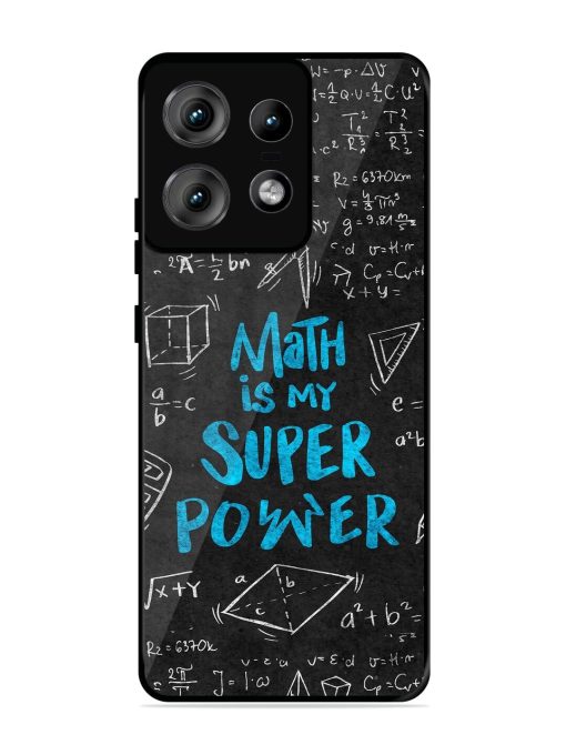 Math Magic Glossy Soft Edge Case for Motorola Moto Edge 50 Pro (5G) Chachhi