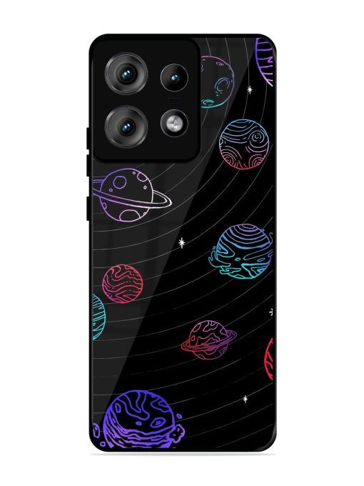 Cosmic Ballet Glossy Soft Edge Case for Motorola Moto Edge 50 Pro (5G) Chachhi