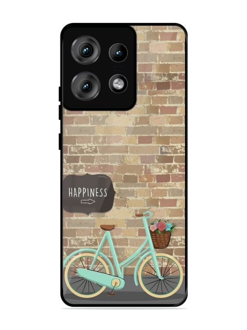 Pedaling Towards Happiness Glossy Soft Edge Case for Motorola Moto Edge 50 Pro (5G) Chachhi