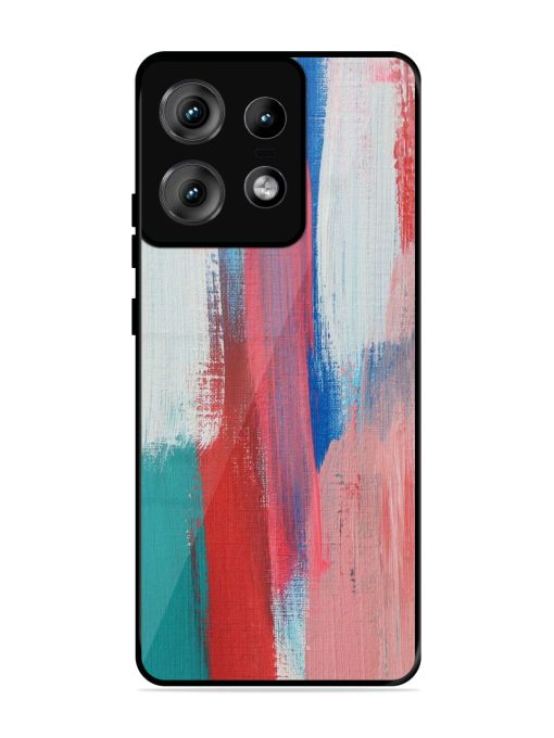 Colorful Chaos Glossy Soft Edge Case for Motorola Moto Edge 50 Pro (5G) Chachhi