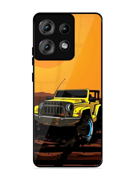 Sunset Cruise Glossy Soft Edge Case for Motorola Moto Edge 50 Pro (5G) Chachhi