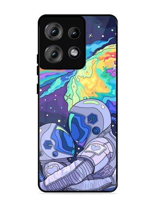 Cosmic Love Glossy Soft Edge Case for Motorola Moto Edge 50 Pro (5G) Chachhi