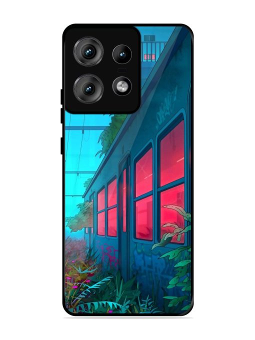 Urban Jungle Glossy Soft Edge Case for Motorola Moto Edge 50 Pro (5G) Chachhi