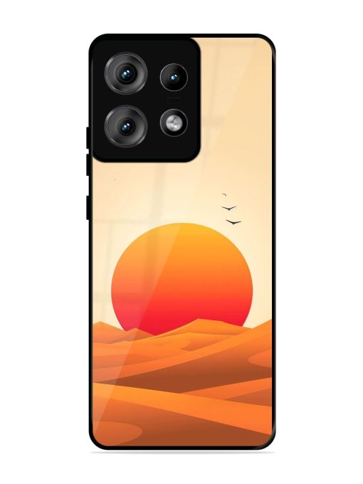 Desert Sunset Glossy Soft Edge Case for Motorola Moto Edge 50 Pro (5G)