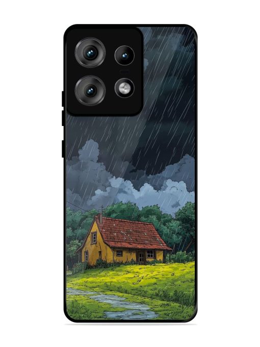 Rainy Day Retreat Glossy Soft Edge Case for Motorola Moto Edge 50 Pro (5G) Chachhi