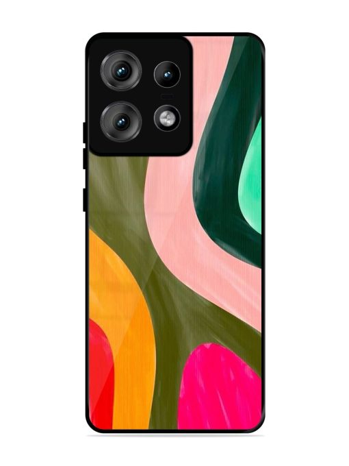 Wavy Wonder Glossy Soft Edge Case for Motorola Moto Edge 50 Pro (5G) Chachhi