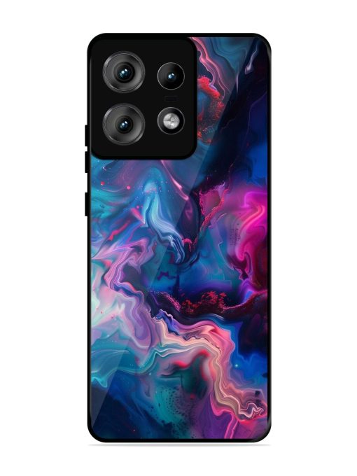 Cosmic Swirl Glossy Soft Edge Case for Motorola Moto Edge 50 Pro (5G)