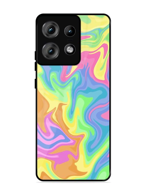 Whimsical Swirl Glossy Soft Edge Case for Motorola Moto Edge 50 Pro (5G) Chachhi