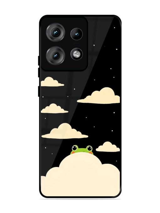 Froggy Night Sky Glossy Soft Edge Case for Motorola Moto Edge 50 Pro (5G) Chachhi