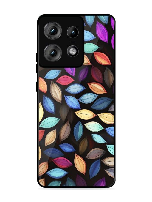 Colorful Kaleidoscope Glossy Soft Edge Case for Motorola Moto Edge 50 Pro (5G) Chachhi