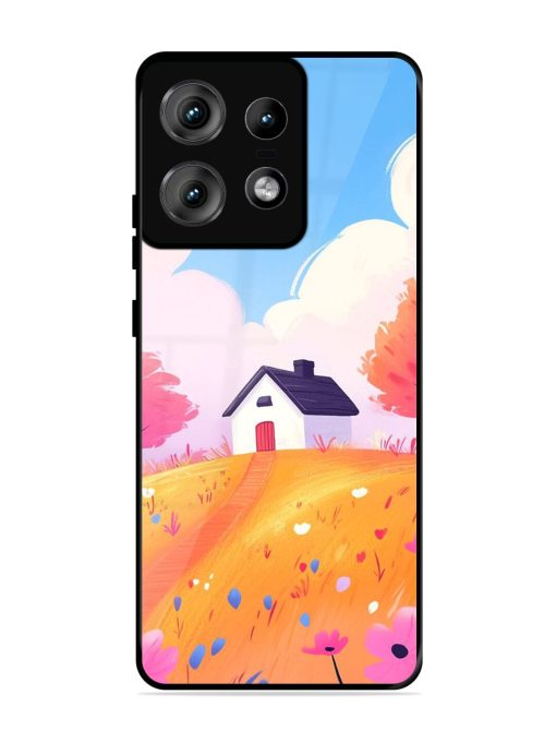 Hilltop Haven Glossy Soft Edge Case for Motorola Moto Edge 50 Pro (5G) Chachhi