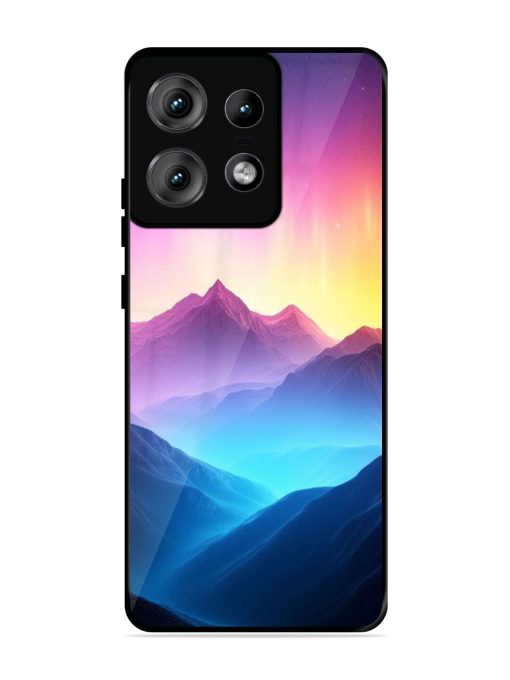 Cosmic Mountains Glossy Soft Edge Case for Motorola Moto Edge 50 Pro (5G) Chachhi