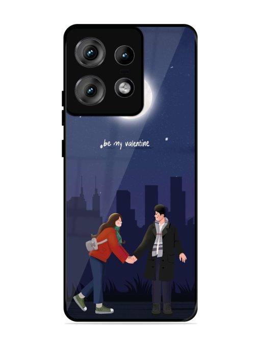 Moonlight Proposal Glossy Soft Edge Case for Motorola Moto Edge 50 Pro (5G) Chachhi