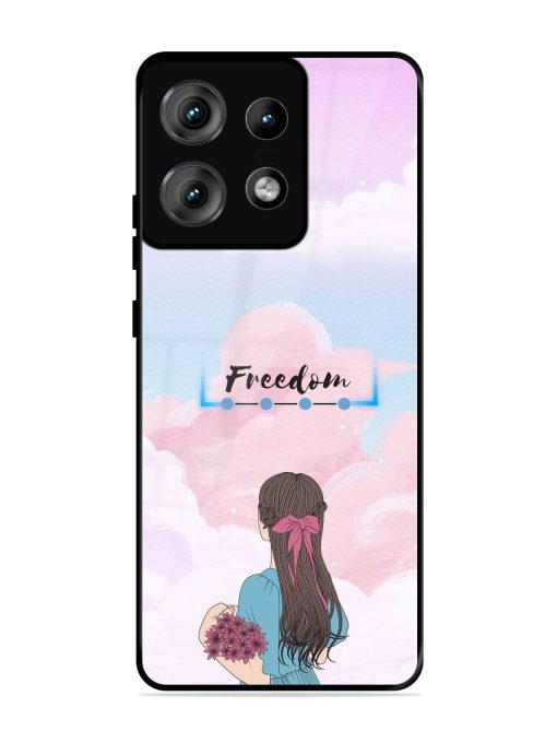 Skyward Dreams Glossy Soft Edge Case for Motorola Moto Edge 50 Pro (5G) Chachhi