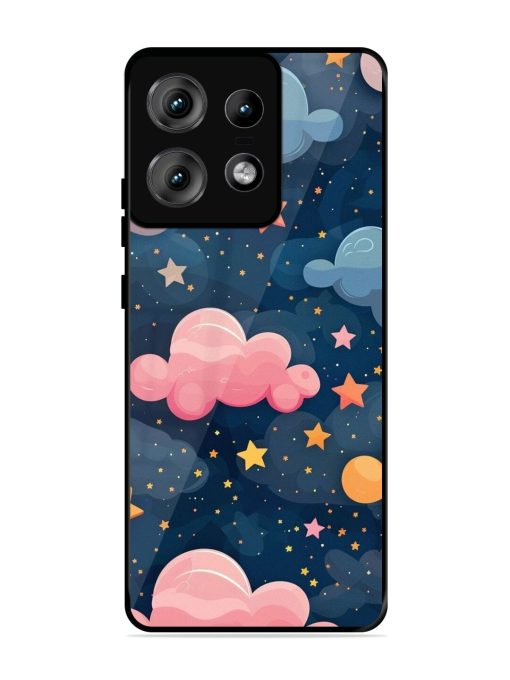 Twinkling Dreams Glossy Soft Edge Case for Motorola Moto Edge 50 Pro (5G) Chachhi