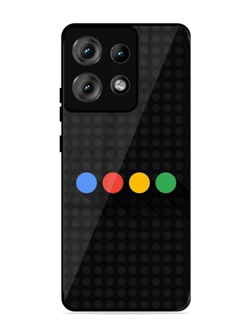 Google Dots Glossy Soft Edge Case for Motorola Moto Edge 50 Pro (5G) Chachhi