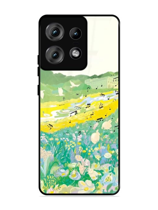 Melody In Bloom Glossy Soft Edge Case for Motorola Moto Edge 50 Pro (5G) Chachhi