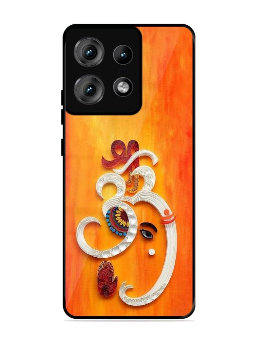 Ganesha In Quilling Art Glossy Soft Edge Case for Motorola Moto Edge 50 Pro (5G) Chachhi