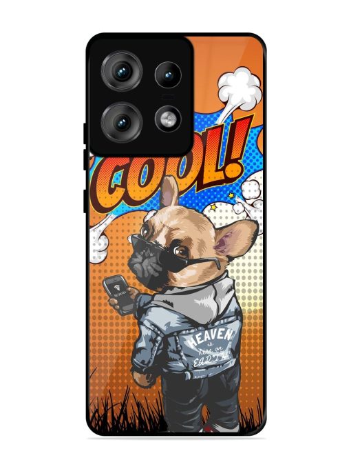 Cool Pup Glossy Soft Edge Case for Motorola Moto Edge 50 Pro (5G) Chachhi