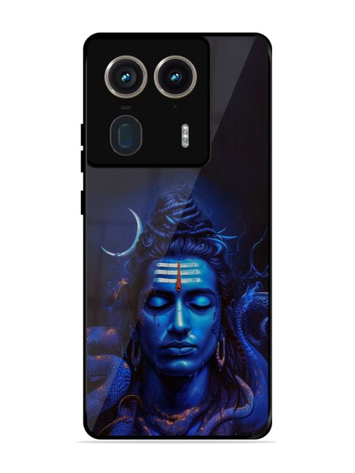 Mystic Mahadev Glossy Soft Edge Case for Motorola Moto Edge 50 Ultra (5G) Chachhi