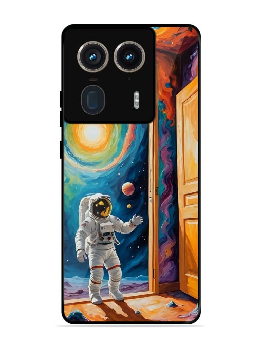 Artistic Space Glossy Soft Edge Case for Motorola Moto Edge 50 Ultra (5G) Chachhi