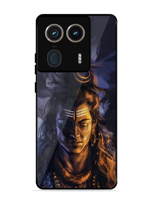 Lord Shiva Glossy Soft Edge Case for Motorola Moto Edge 50 Ultra (5G) Chachhi