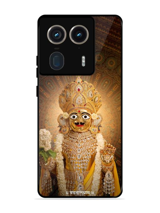 Hare Krishna Maharaj Glossy Soft Edge Case for Motorola Moto Edge 50 Ultra (5G) Chachhi