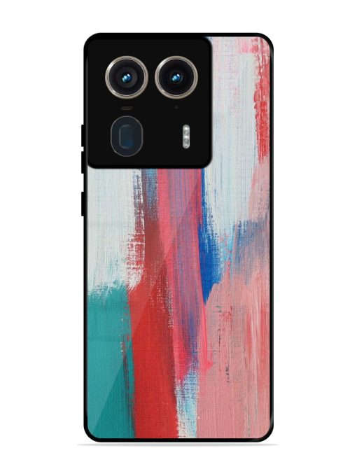 Colorful Chaos Glossy Soft Edge Case for Motorola Moto Edge 50 Ultra (5G) Chachhi