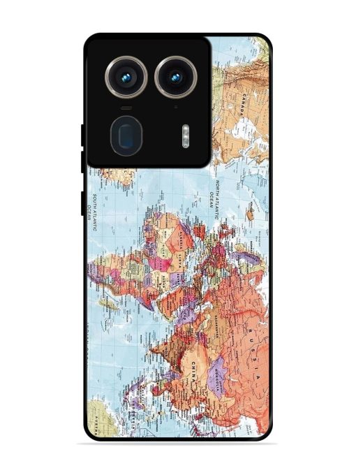 Our Blue Marble Glossy Soft Edge Case for Motorola Moto Edge 50 Ultra (5G) Chachhi