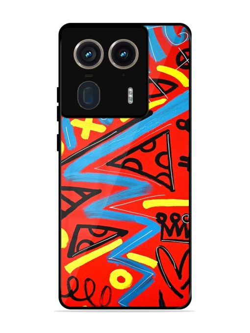 Groovy Garden Glossy Soft Edge Case for Motorola Moto Edge 50 Ultra (5G) Chachhi