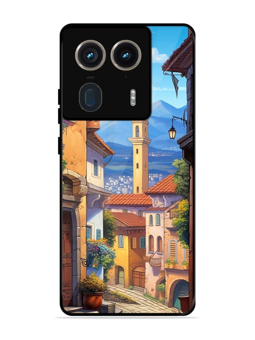 Tuscan Twilight Glossy Soft Edge Case for Motorola Moto Edge 50 Ultra (5G) Chachhi