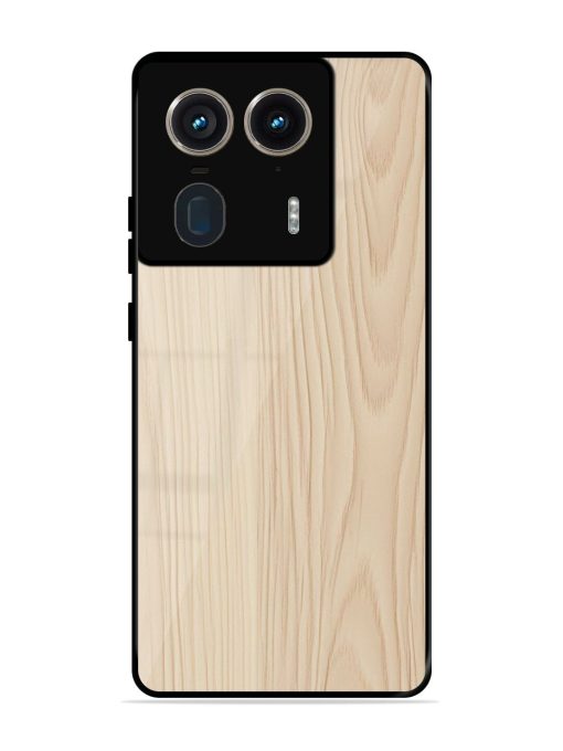 Textured Timber Glossy Soft Edge Case for Motorola Moto Edge 50 Ultra (5G) Chachhi