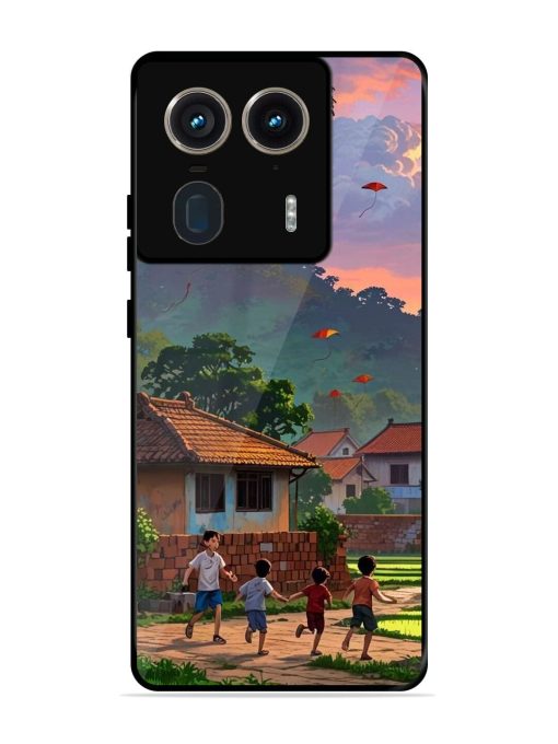 Sunset Play Glossy Soft Edge Case for Motorola Moto Edge 50 Ultra (5G)